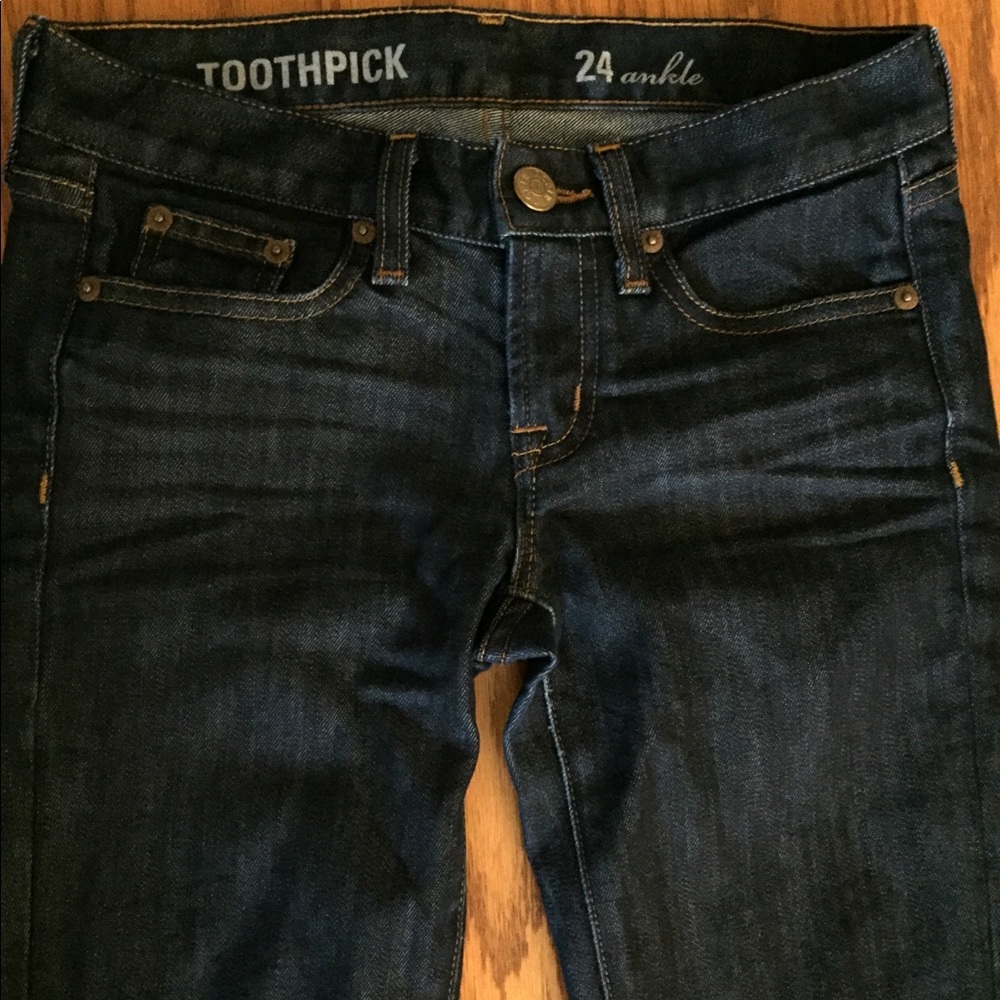J. Crew Toothpick Jeans - NWOT, Size 24 ankle
